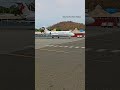 Fokker 70 turn and burn.