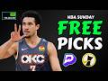 (8-1 RUN🔥) BEST NBA SUNDAY PRIZEPICKS TODAY | PLAYER PROPS & PREDICTIONS May 24th #nba