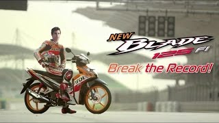 Commercial Review New Honda Blade 125 Fi - Indonesia #hondablade