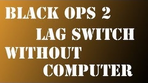 Black Ops 2 Lag Switch Tutorial (NO LAG SWITCH REQUIRED)