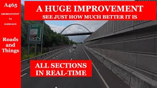 ☑️It's Finished!! A465 Dual Carriageway Built 2002 to 2025. COMPLETE Road Trip Super-smooth High Cam