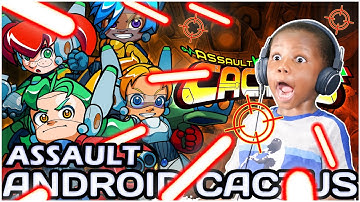 GIRLS With LASER GUNS Saving The UNIVERSE? | Assault Android Cactus Part 1 (Lab On Tv Gaming)