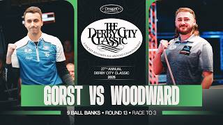 Fedor Gorst vs Skyler Woodward | 2026 Derby City Classic | 9-Ball Banks Round 13