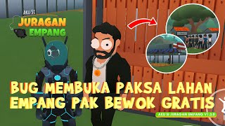 BUG MEMBELI ATAU MEMBUKA PAKSA LAHAN EMPANG PAK BEWOK SECARA GRATIS DI GAME AKU SI JURAGAN EMPANG screenshot 2