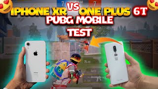 IPhone XR vs OnePlus 6T Pubg Test 2023 | Comparison Video | 60fps vs 60fps | Pubg Mobile