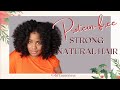 How to Strengthen Natural Hair WITH OUT  Protein | Protein Free Strong Natural Hair