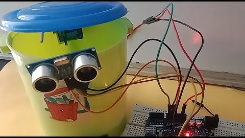 How to Make a Smart Dustbin with Arduino, Ultrasonic Sensor, and Servo Motor