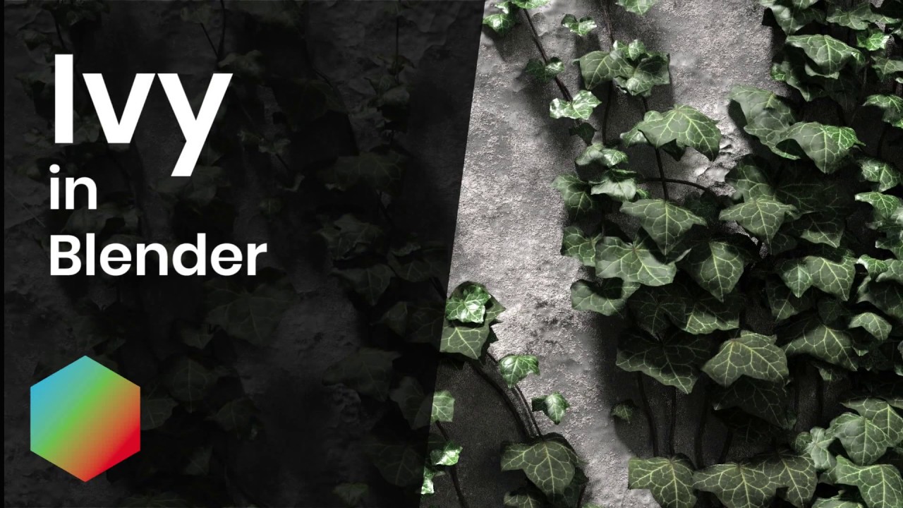 Blender Tutorial: How to use Ivy plant generator -