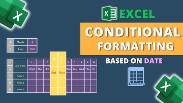 Excel Conditional Formatting Based on Date