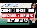 CONFLICT RESOLUTION INTERVIEW QUESTIONS BEST ANSWERS ANSWER From CAREER COACH In 2023