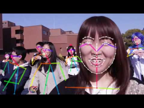 OpenPoseの「恋するフォーチュンクッキー筑波大学ver」への適用例