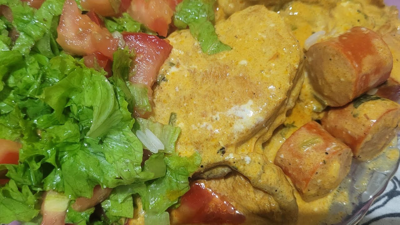 Bora de muqueca com salsicha quem gosta gratidão sempre a Deus e a vcs 