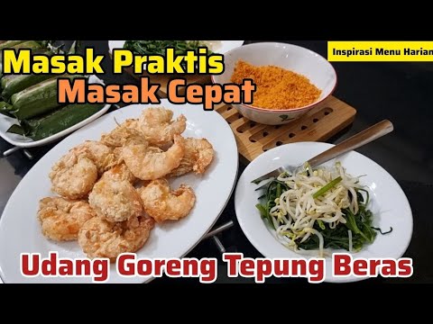 Resep Udang Goreng Tepung Beras Rose Brand
