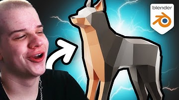 How to Low Poly ANIMALS in Blender!