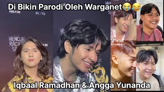 Viral Pesona Angga Dan Iqbaal Bikin Netizen Meleleh | Warganet Bikin Parodinya😅