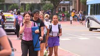 Here's the moment UNC Chapel Hill leaders gave "all clear" after gun scare, lockdown