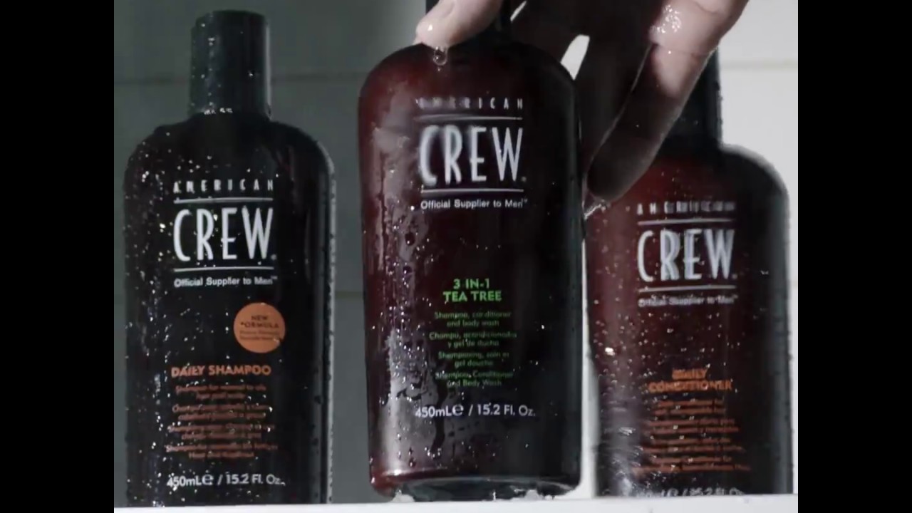 3-In-1 Tea Tree Shampoo, Body Wash American Crew CosmoProf