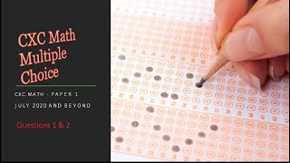 Multiples and Scientific Notation - THE EASY WAY! -  GCSE CXC CSEC Maths Multiple Choice Paper 1