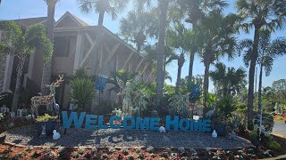 Hilton Vacation Club Polynesian Isles Kissimmee 2-bedroom suite Room tour#hilton #hiltonhotel #vacy