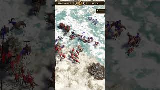 ⚔️ You dare use my ZWEIHANDERS against me, Minimoult? ⚔️ #AoE3 #eSports #esoctv on #Twitch