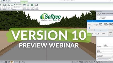 Softree RoadEng & Terrain Tools - Version 10 Preview Webinar