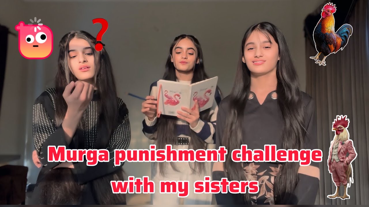 Murga Challenge gone crazy🤪|Who failed the challenge?|Funniest Murga Punishment ever🤣| #sistrology 