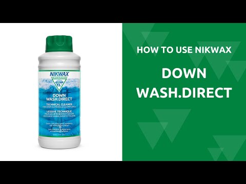 How to Use Nikwax Down Wash.Direct 