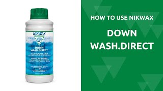 How to Use Nikwax Down Wash.Direct