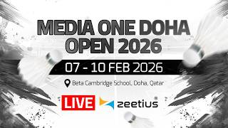 SEMI-FINALS & FINALS - Court 3 - MEDIA ONE DOHA OPEN 2026