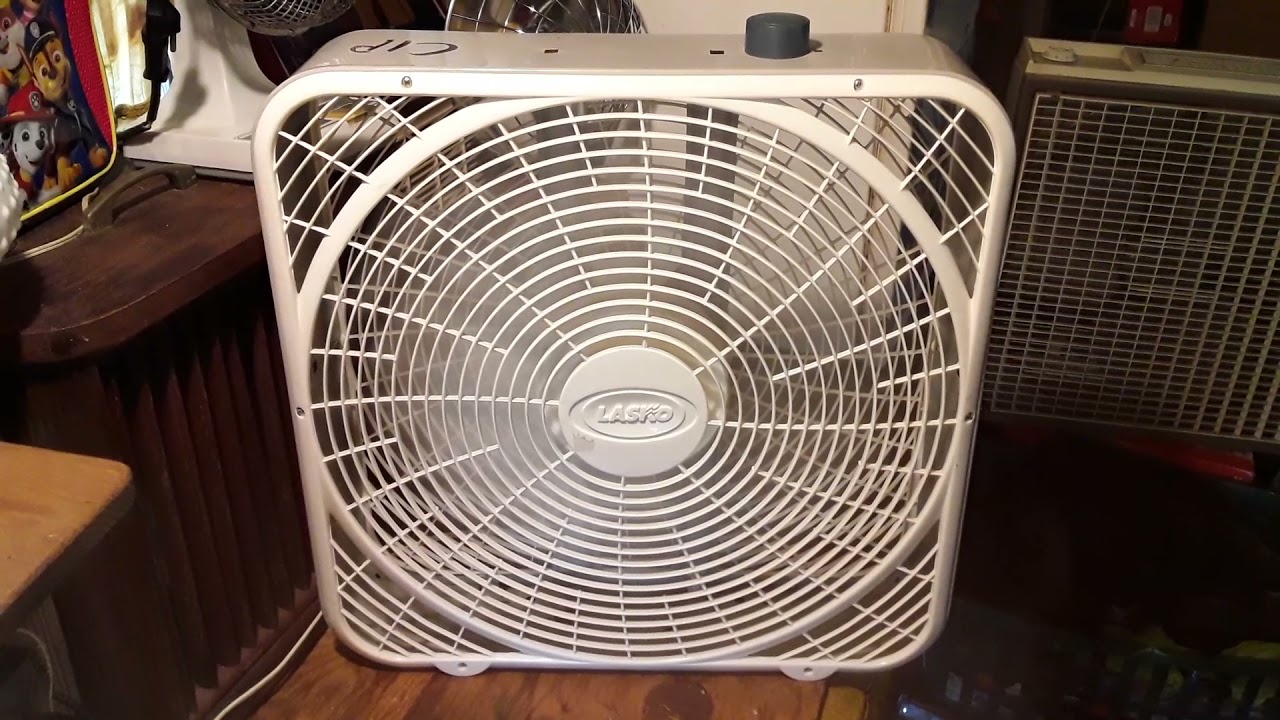 1999-00 Lasko 3723 20 Box Fan - YouTube