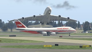 Boeing 747 Suddenly Came In The Runway During Landing Of A380 by BBB-Gaming 11,802 views 3 months ago 3 minutes, 14 seconds