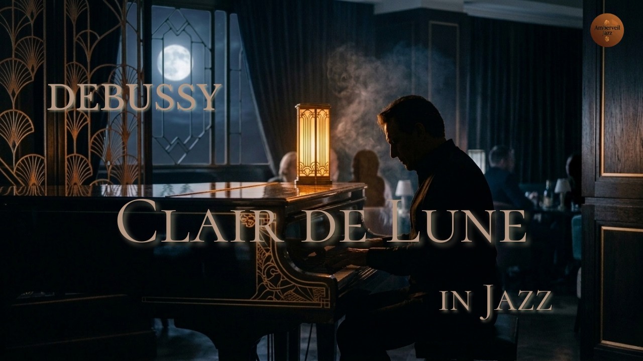 Clair de Lune in Jazz | Debussy Piano Reimagined  ドビュッシー「月の光」｜幻想的ジャズピアノ Clair de Lune in Jazz