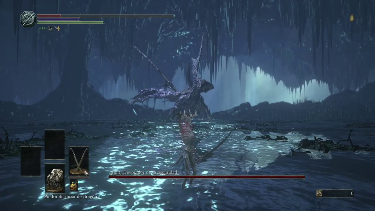 Dark Souls 3: DARKEATER MIDIR NO DAMAGE NG++ - YouTube