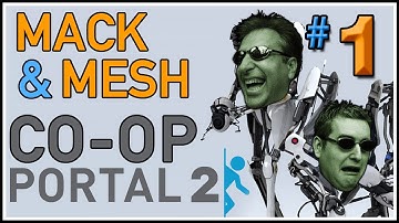 Portal 2 Coop Playthrough  - Part 1