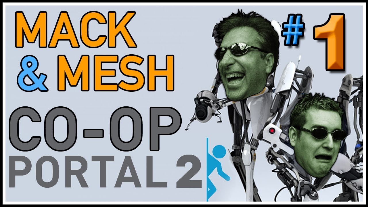 Portal 2 Coop Playthrough - Part 1 - YouTube
