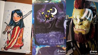 TikTok Art Compilation Part 9 🤩🖌️ Mind-Blowing Art TikToks