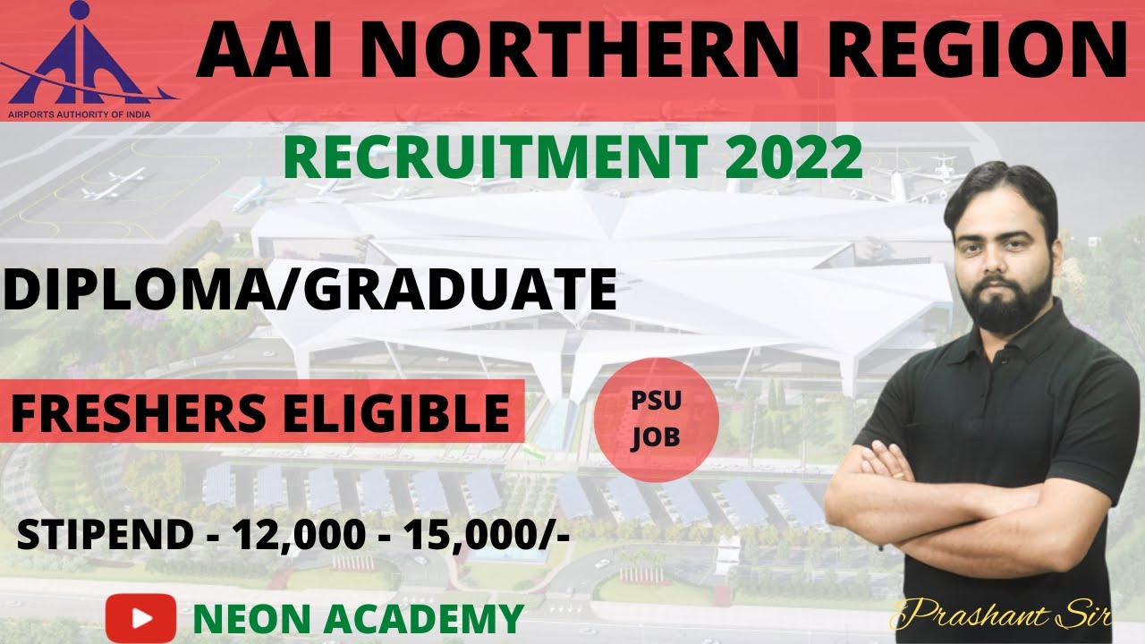 AAI Latest Recruitment 2022 | Airports Authority of India सीधी भर्ती ...