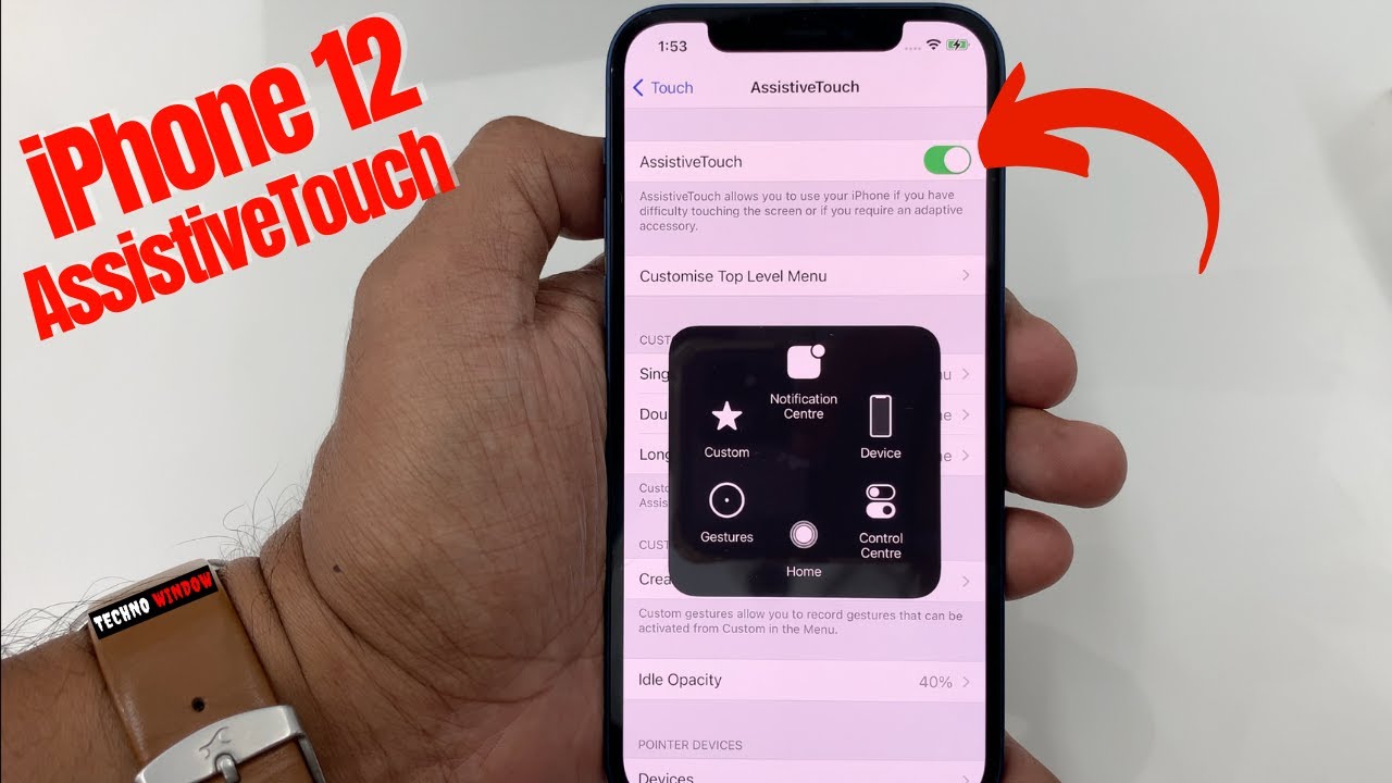 IPhone 12 Enable Assistive Touch Button YouTube