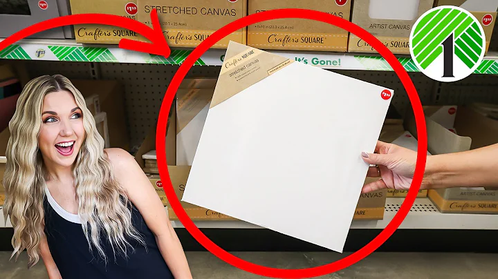 The viral new DOLLAR TREE Canvas idea everyone's trying!