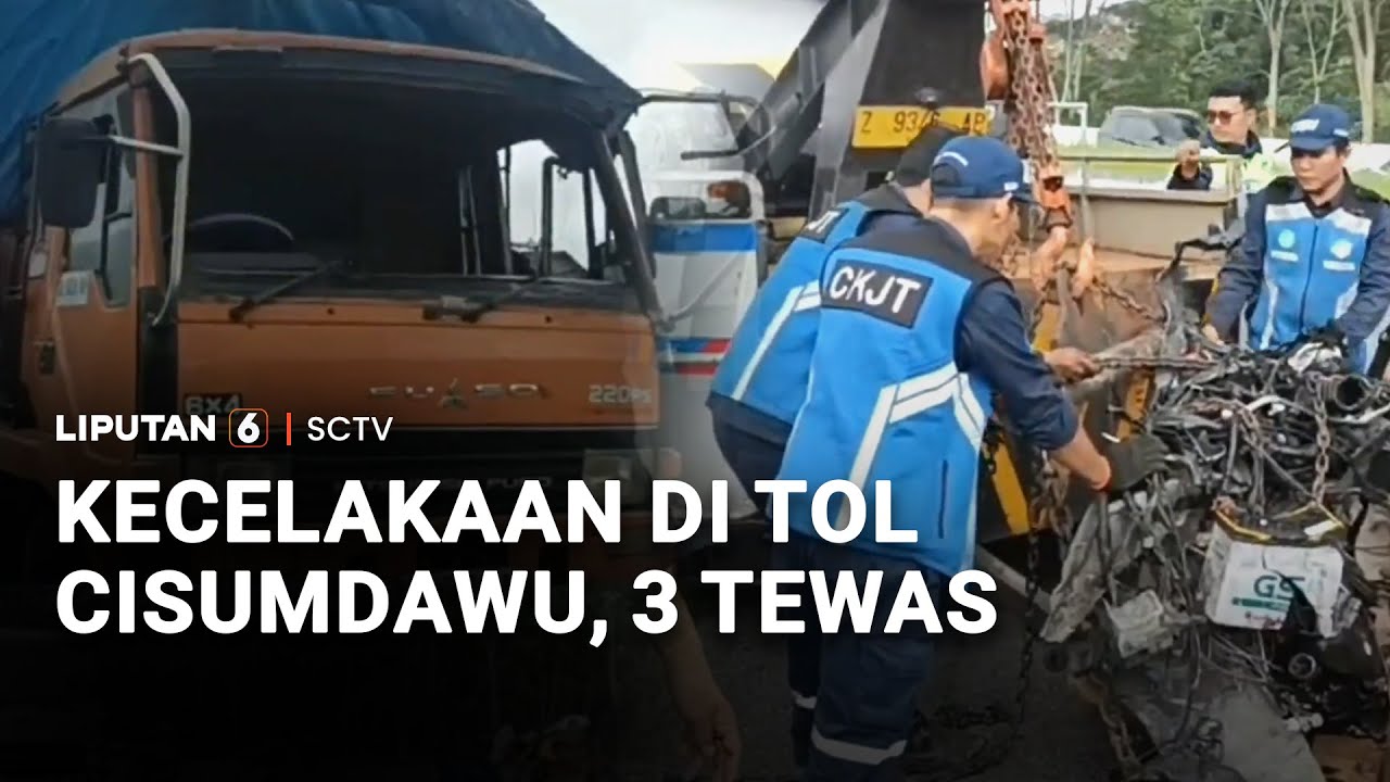 Kecelakaan di Tol Cisumdawu, Tiga Tewas | Liputan 6