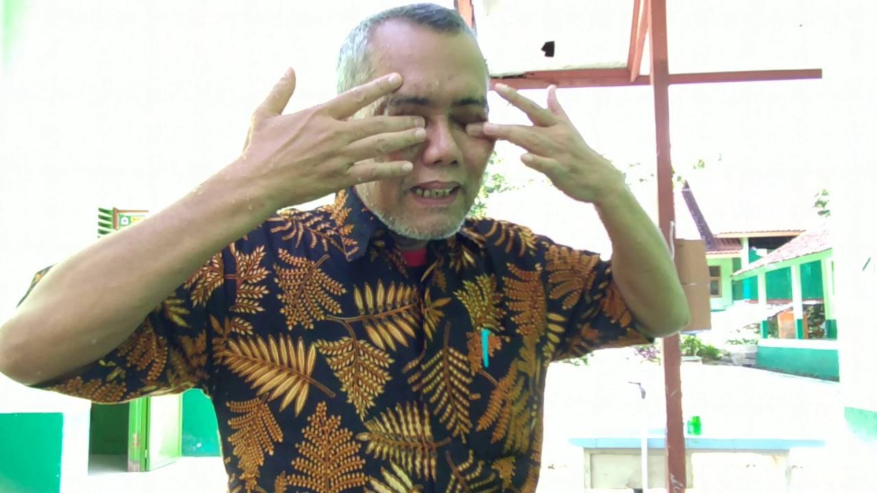 Taushiyah tentang tata cara berwudhu dan praktek tata cara urutan