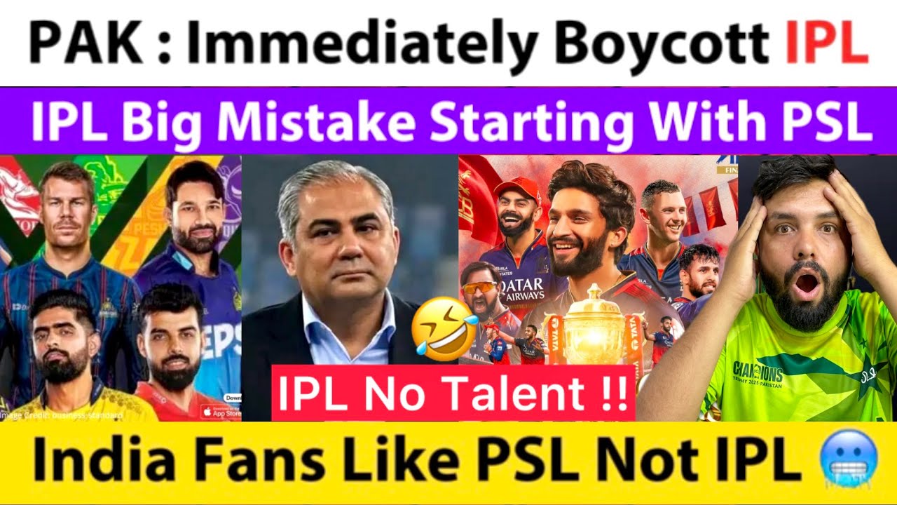 PAK Naqvi Warning | IPL Big Mistake Starting With PSL 11 | Boycott IPL | IND Fans Like PSL❌IPL |
