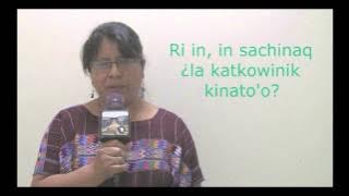Aprendiendo K'iche'