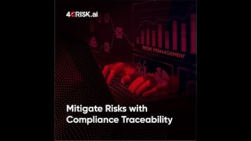 4CRisk.ai Compliance Traceability - Actionable GRC Intelligence as a Service