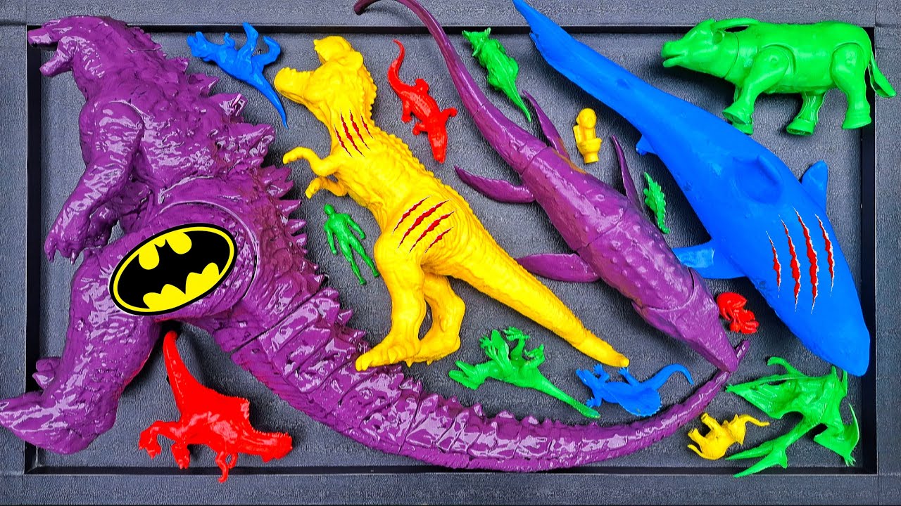 Dinosaurus Jurassic World Dominion:T-Rex, Siren Head, Kingkong, Catnap, Skibidi, Godzilla