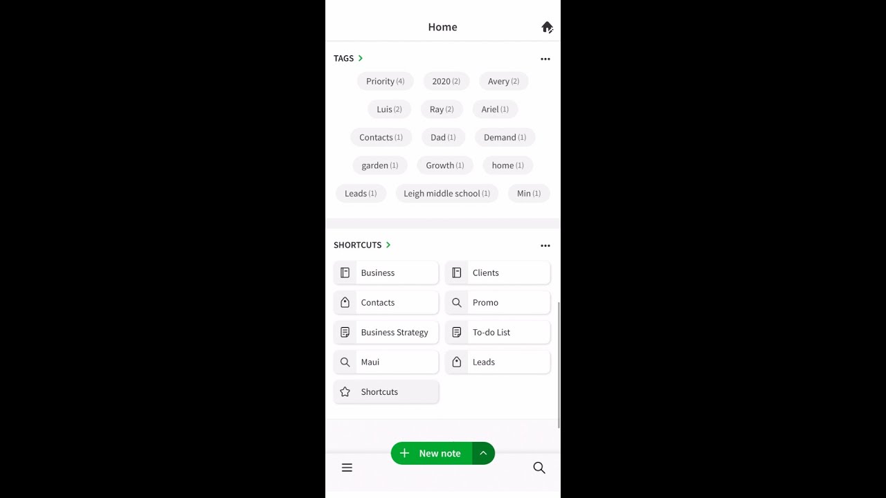 Level Up - Explore more widgets in Evernote Home on mobile - YouTube
