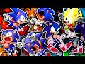 Best Confronting Yourself But Different Sonic Characters Sings Covers By Voide FNF 