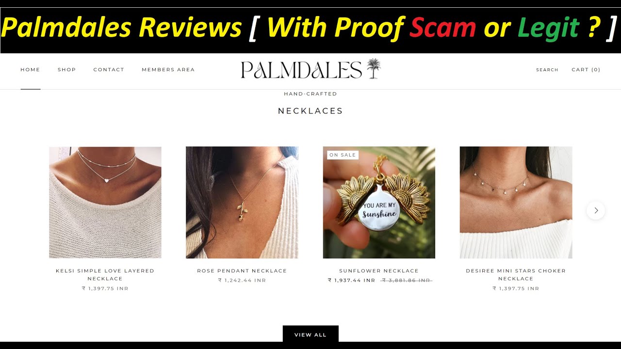 Palmdales [ With Proof Scam or Legit ? ] ! Palmdales Reviews
