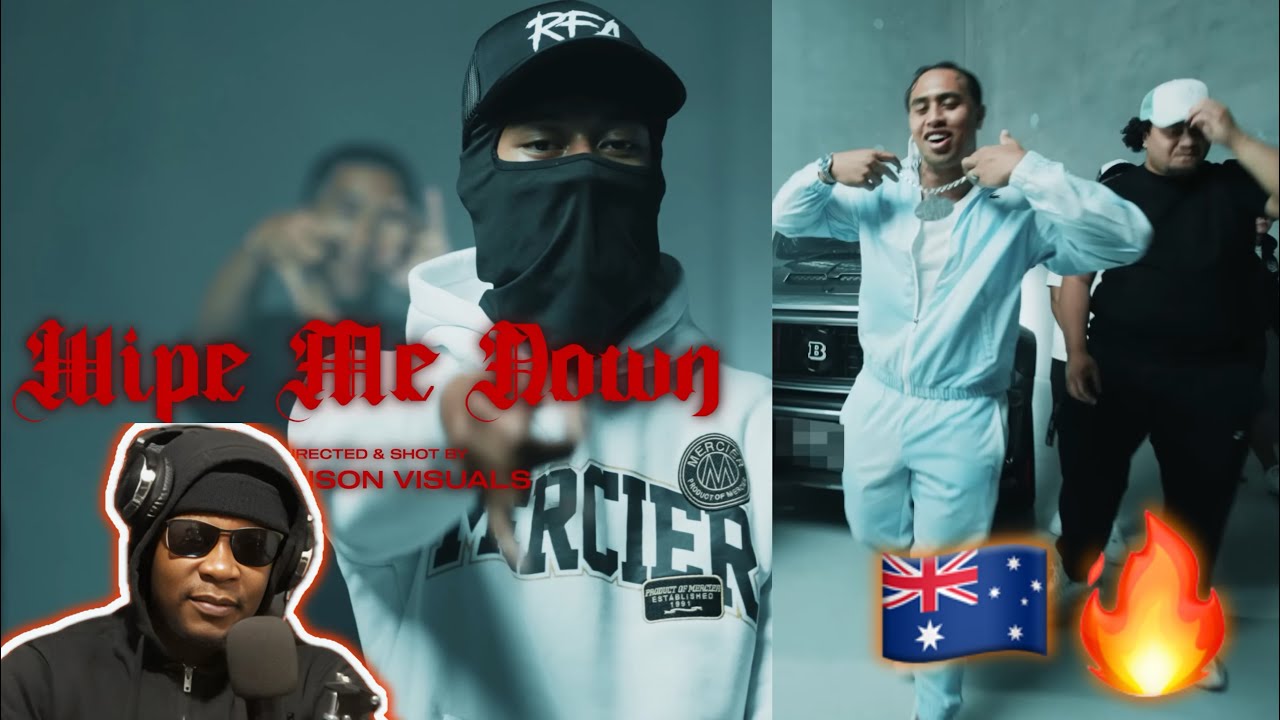 AUSTRALIAN DRILL REACTION 🇦🇺| HENNYLOOS FT. J EMZ - WIPE ME DOWN (OFFICIAL VIDEO)🔥