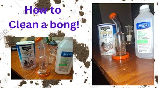 How To Clean a bong #trending #foryou #tutorial #foryou #reccomended #cannabiseducation